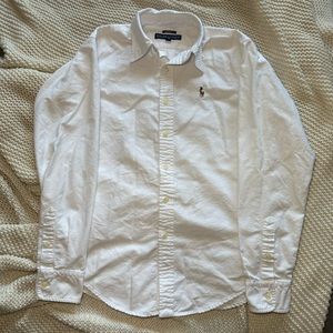 Ralph Lauren Classic Fit Long Sleeve Button Down Size 4